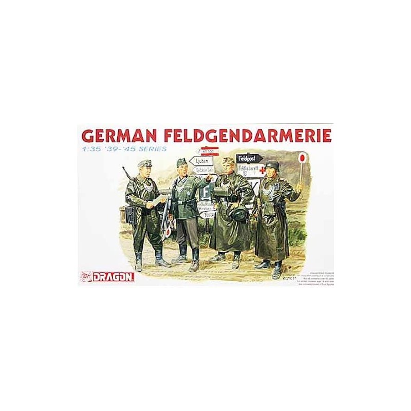 Dragon 6061 German Feldgendarmerie 4 Figures 1:35