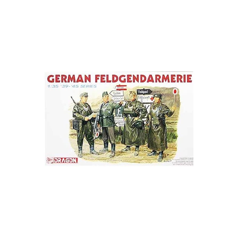 Dragon 6061 German Feldgendarmerie 4 Figures 1:35