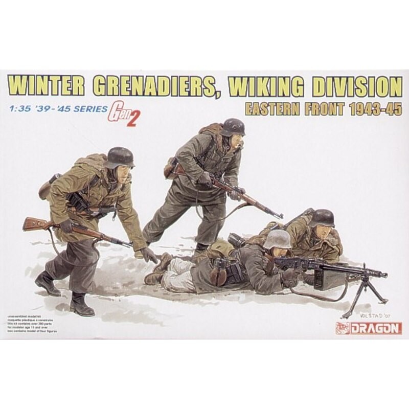 Figurine Grenadiers en hiver