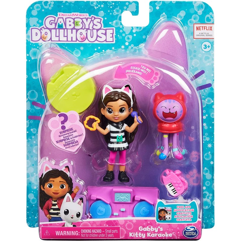 Pack 2 figurines et accessoires Gabby et la maison magique