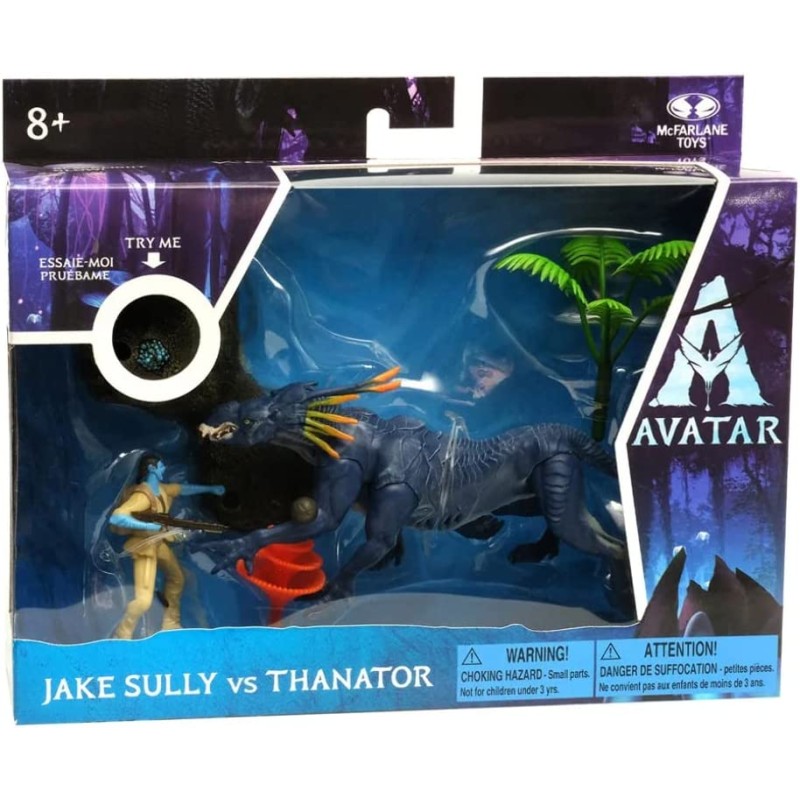 Avatar Mc Farlane Jake sully & Thanator