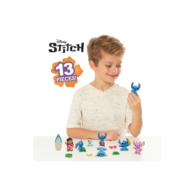 Stitch Figurines Coffret 13piéces