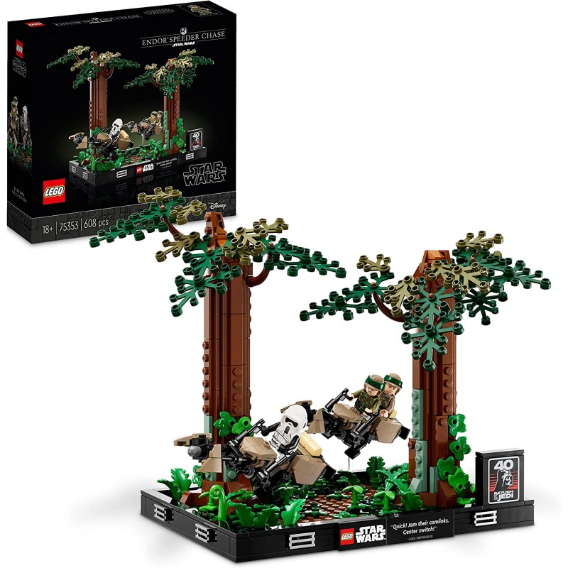 75353 Lego Star Wars Diorama Course Poursuite