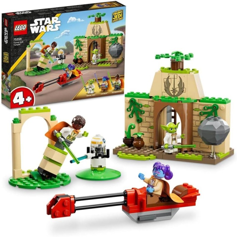 75358 Lego Star Wars Le temple Jedi de Tenoo