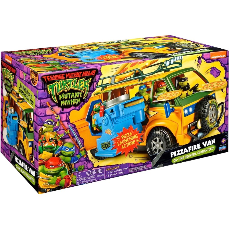 Tortue Ninja Camion - Pizza Fire Van-