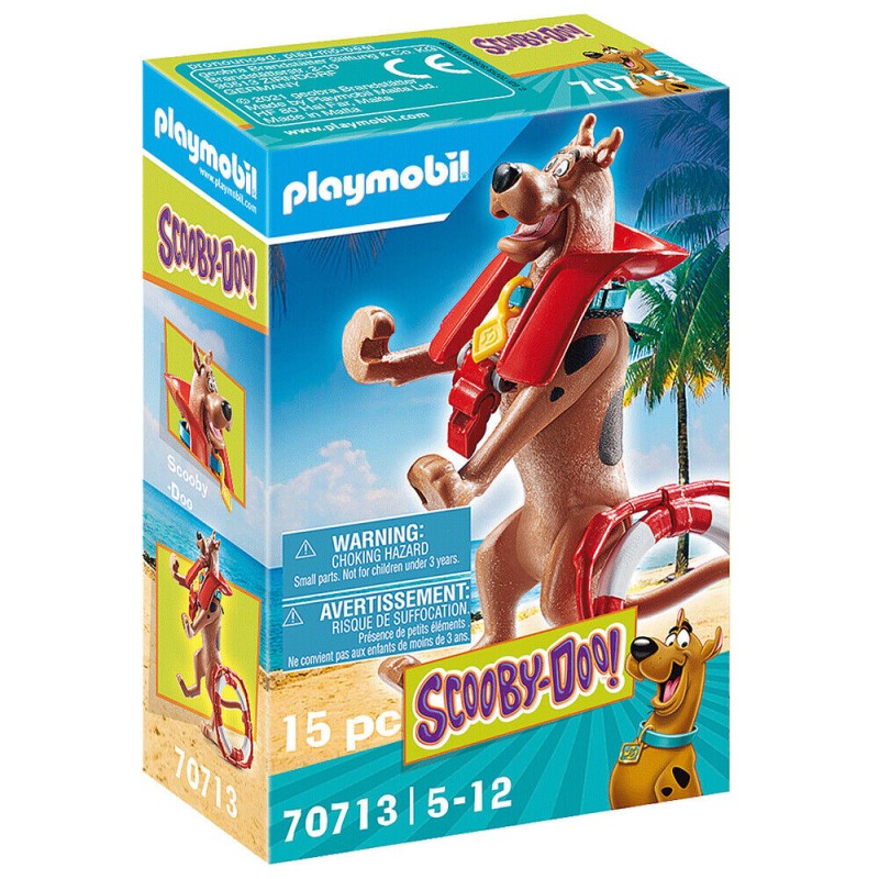 Playmobil Scooby-Doo Sauveteur Des Mers