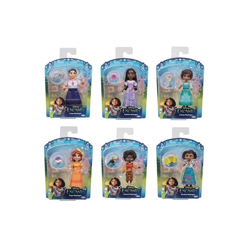 Disney Encanto Assortiement Mini Poupée + accessoires 8cm