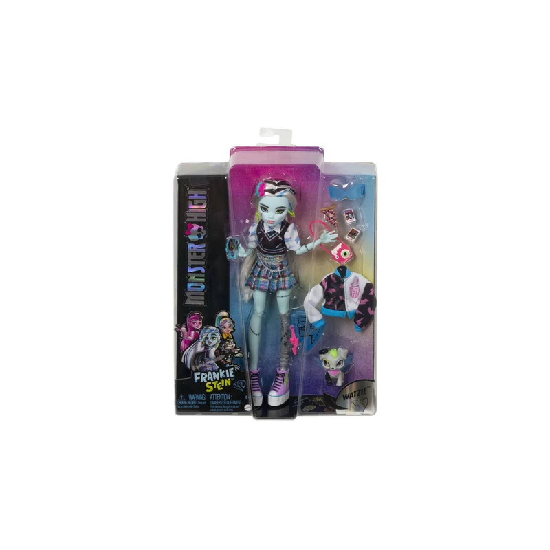 Monster High Poupée Frankie Et Son Animal