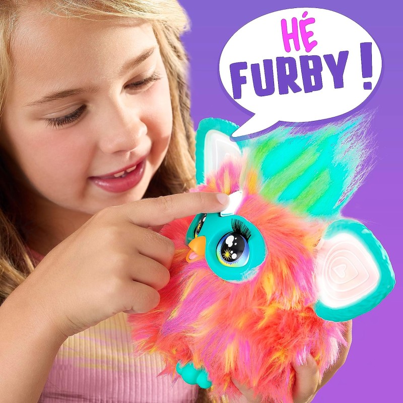 Furby - peluche - violet, figurines