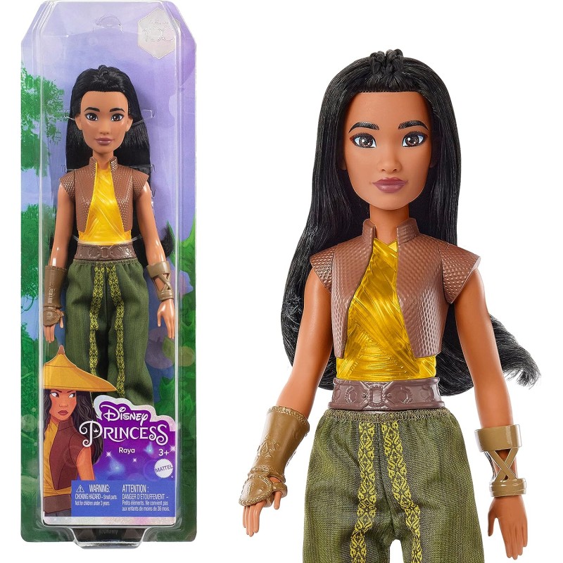 Princesses Disney Poupée Raya articulée