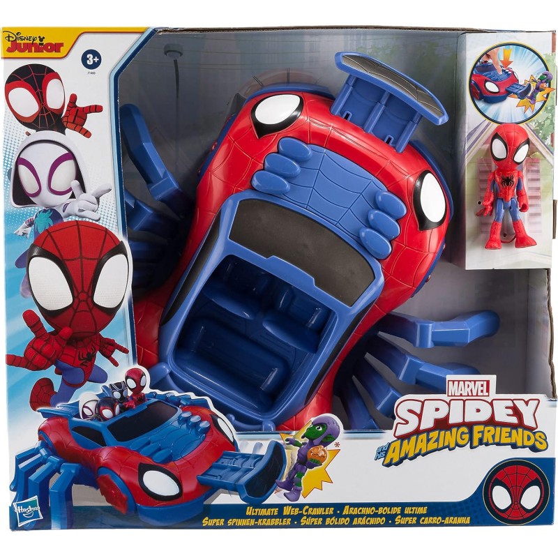 Marvel - Spidey Arachno-Bolide Ultime et Figurine