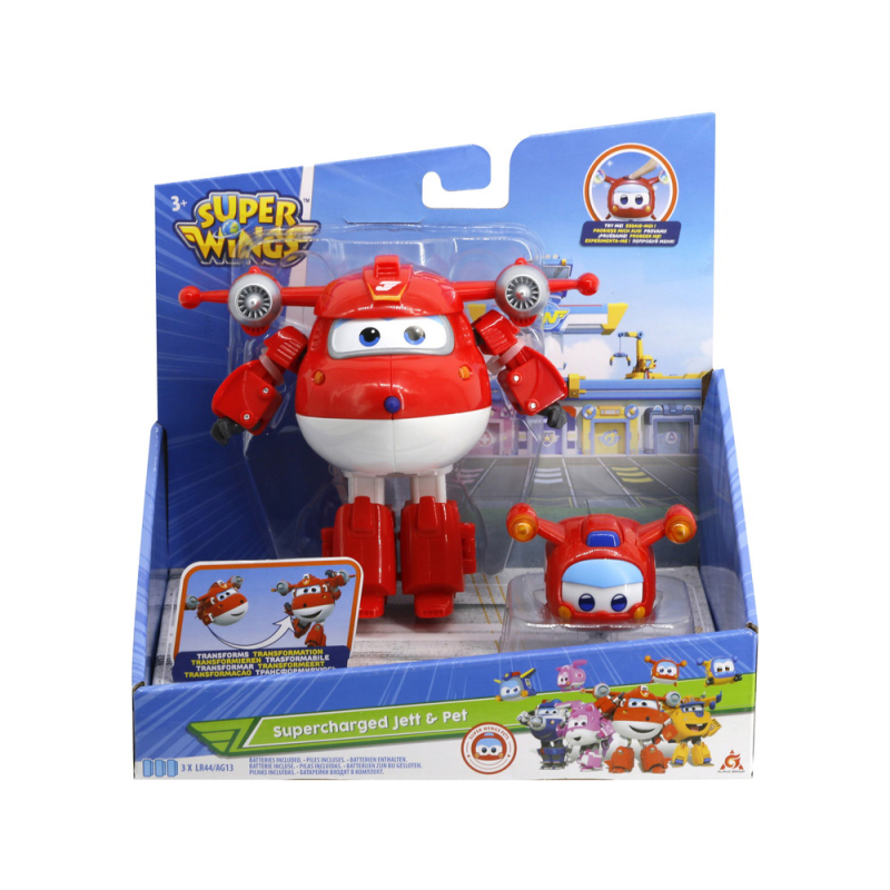 SUPER WINGS TRANSFORMING 12CM