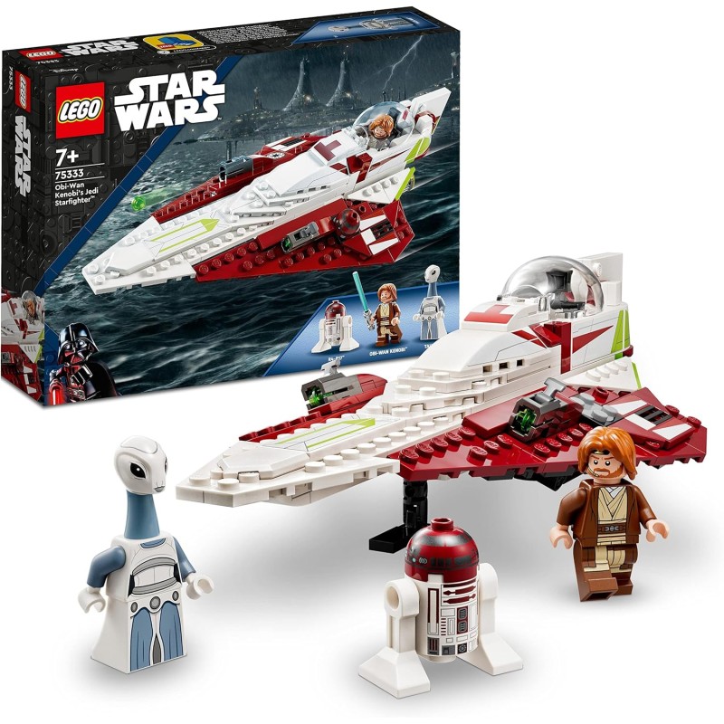 LEGO 75333 Star Wars Le Chasseur Jedi d’Obi-Wan Kenobi