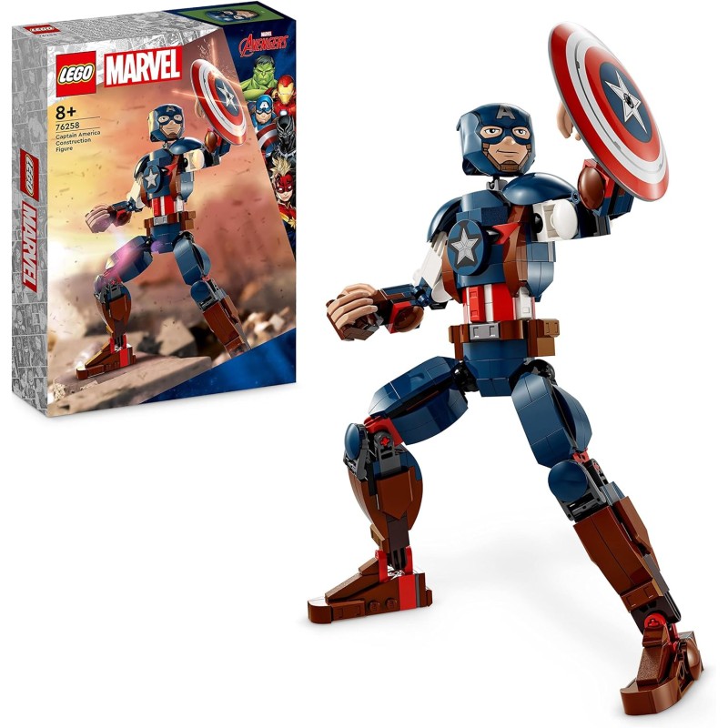 LEGO 76258 Marvel La Figurine de Captain America