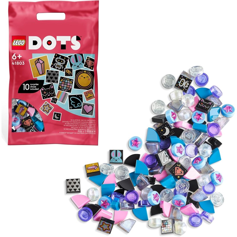 LEGO 41803 Dots Tuiles de Décoration Dots Série 8