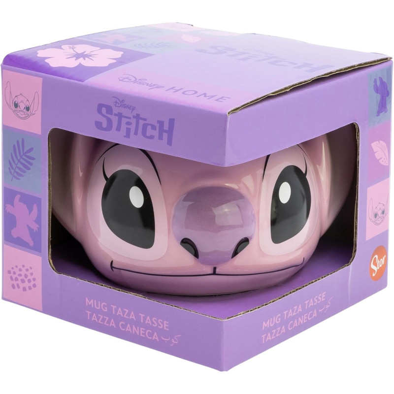 Mug Angel en céramique en forme 3D