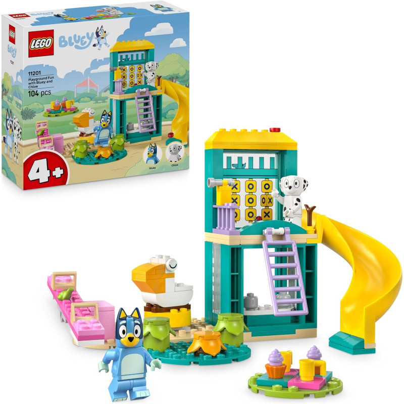 LEGO Bluey : Bluey et Chloé à l’Aire de Jeux