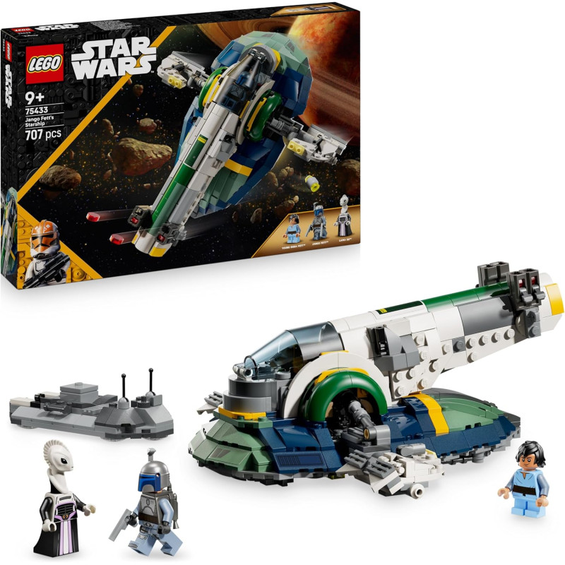 LEGO Star Wars 75433 L’Attaque des Clones Le Vaisseau de Jango Fett