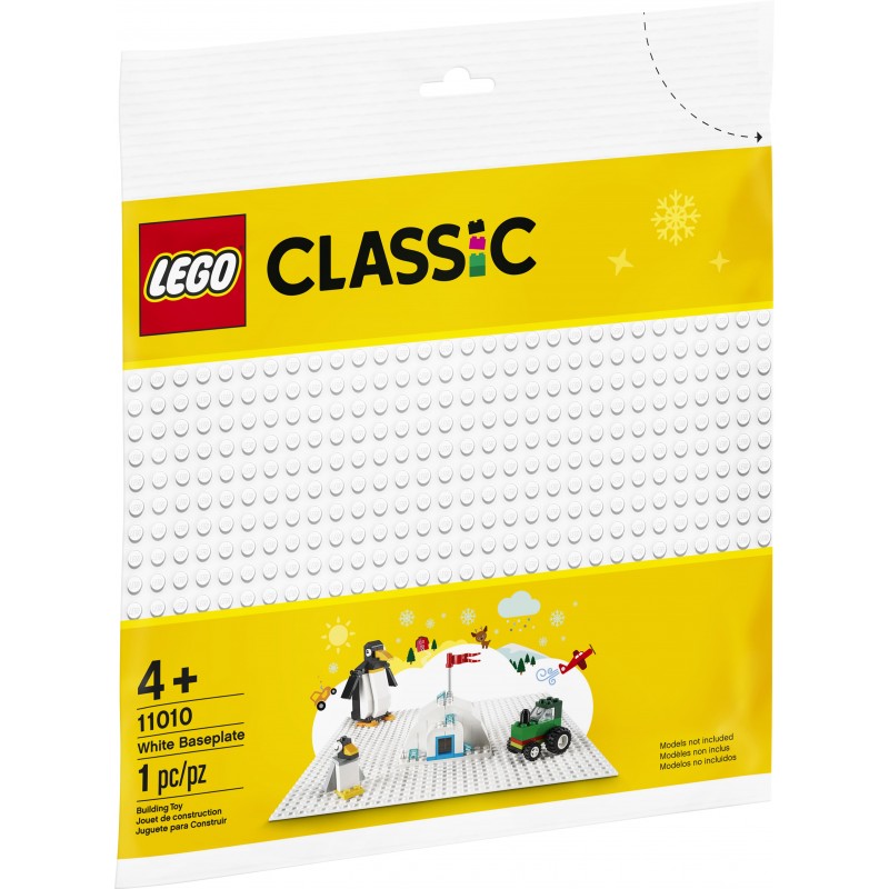 Lego Classic 11010 : La plaque de base blanche