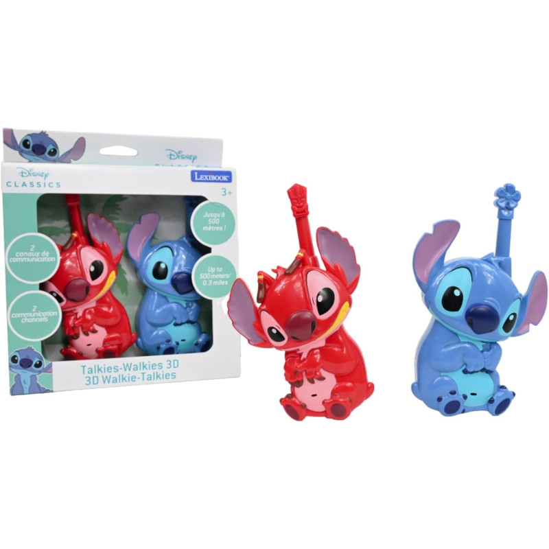 Talkies-Walkies 3D Stitch et Leroy