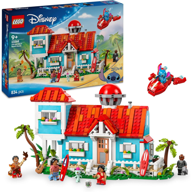 LEGO La Maison sur la Plage de Lilo et Stitch