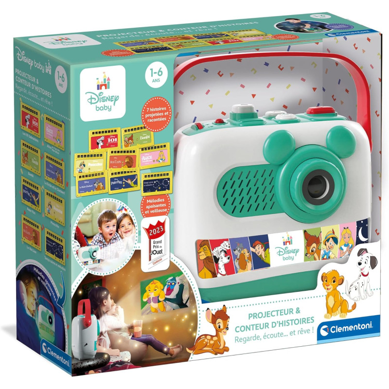 Clementoni Projecteur Et Conteur D’Histoires Disney Baby
