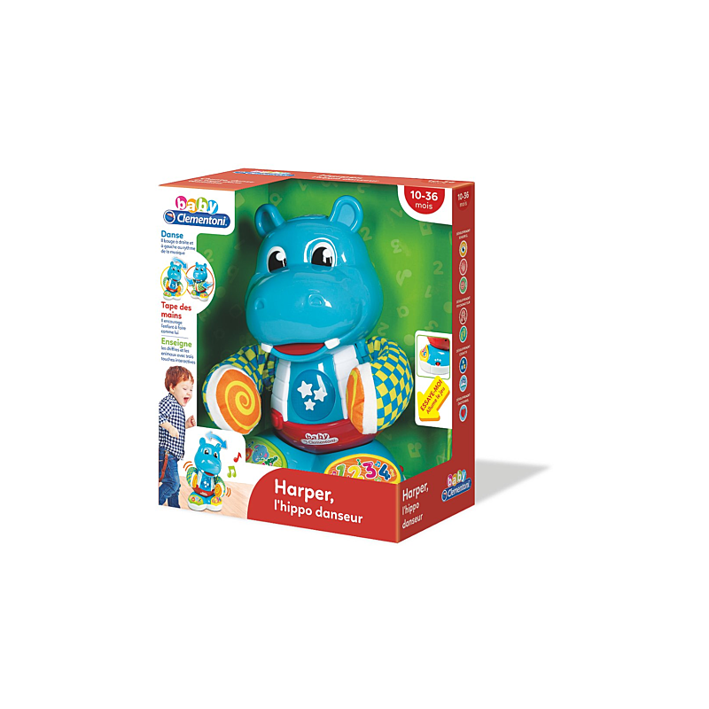 Harper, l'hippo danseur