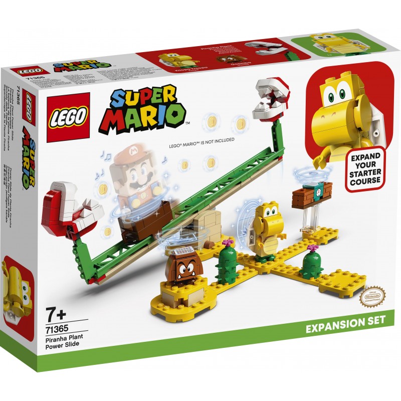 Lego Super Mario 71365 : Ensemble d'extension La balance de la Plante Piranha