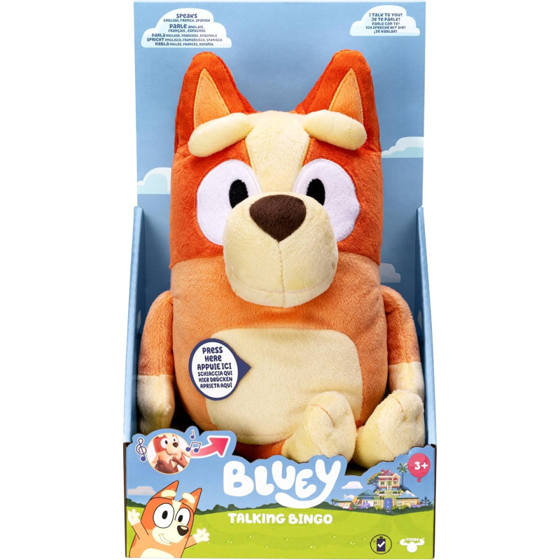 Peluche Bingo parlante