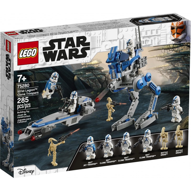Lego Star Wars 75280 : Les Clone troopers de la 501ème légion
