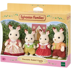La famille Lapin Chocolat