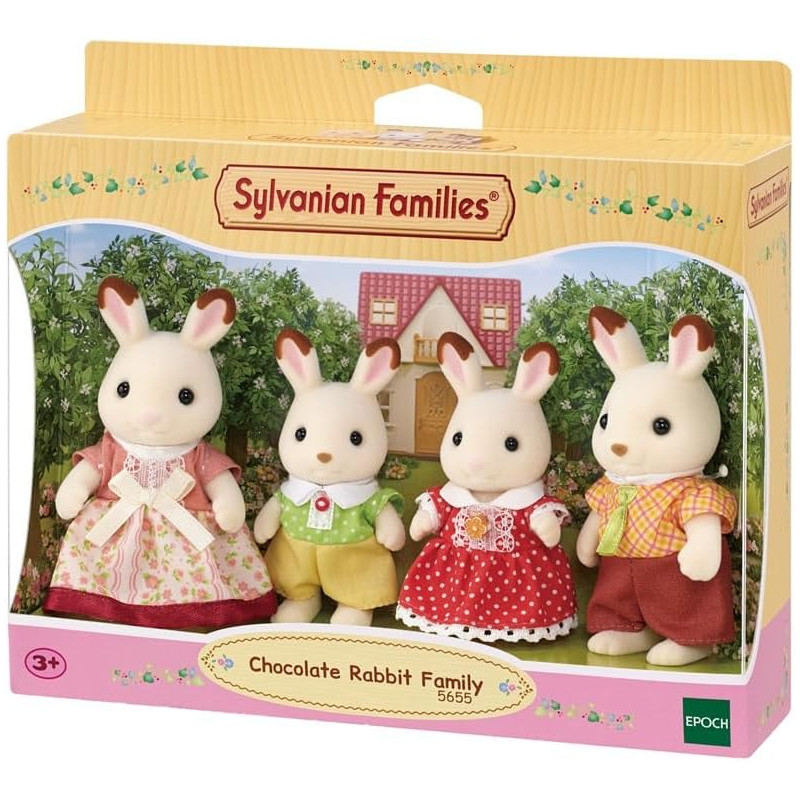 La famille Lapin Chocolat