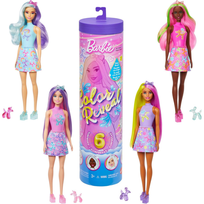 Barbie Color Reveal Ballons
