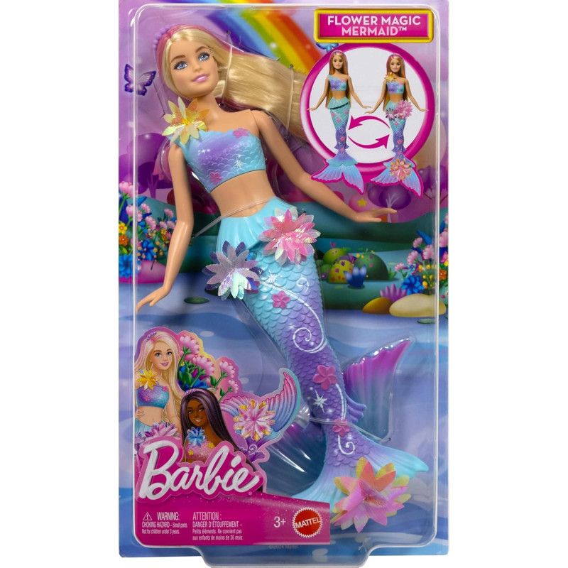 Barbie Sirène Fleur Magique blonde