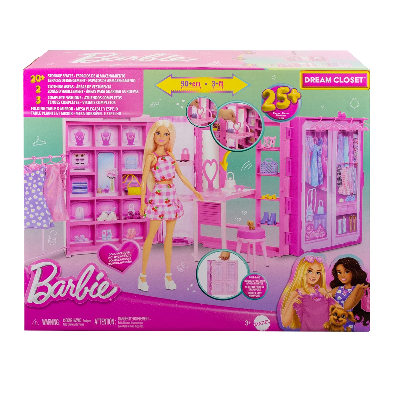 Le dressing de Rêve de Barbie