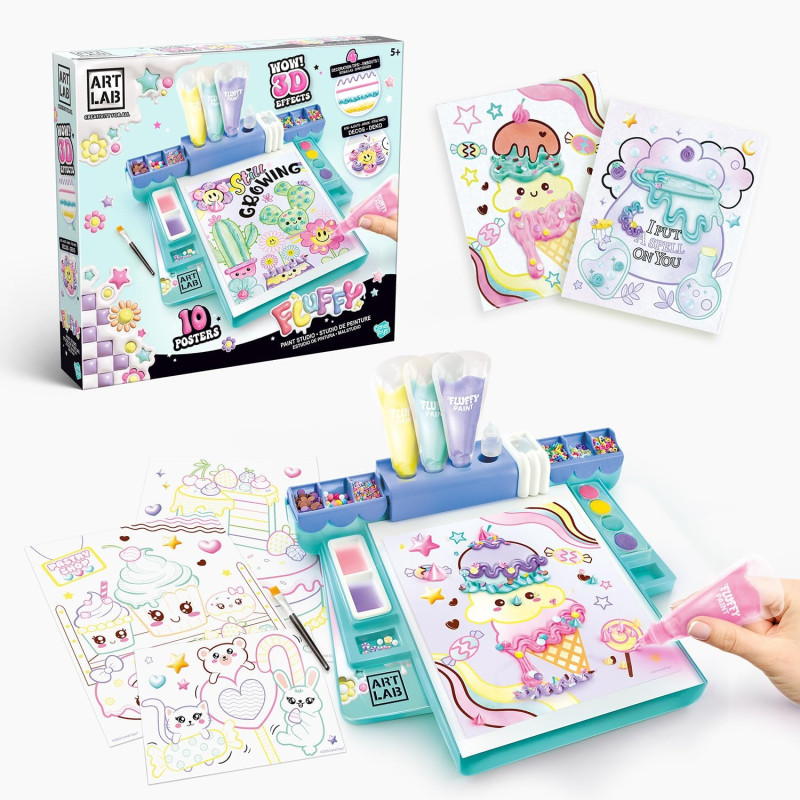 Coffret Studio de Peinture Fluffy