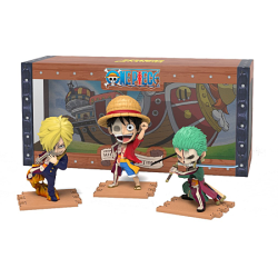 Coffret 3 Figurines One Piece