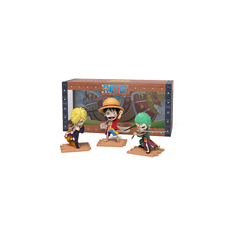 Coffret 3 Figurines One Piece