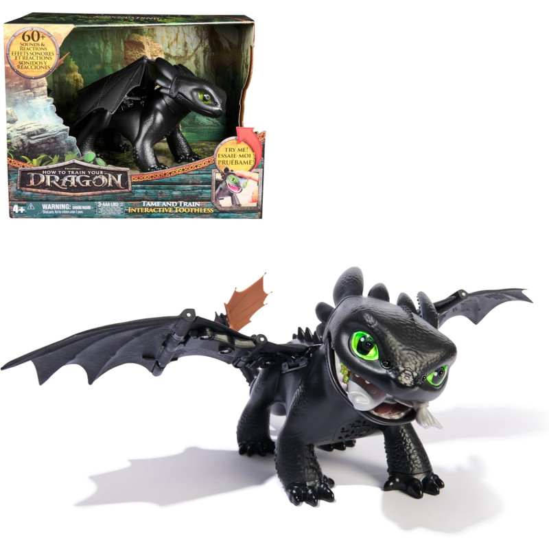 Figurine Dragons Plasma Blast Krokmou 35 cm