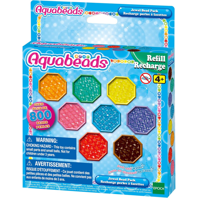 Aquabeads - La recharge perles à facettes