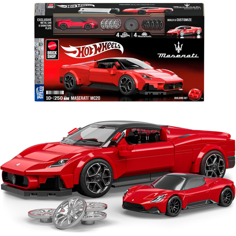 Hot Wheels Coffret de Construction Maserati MC20