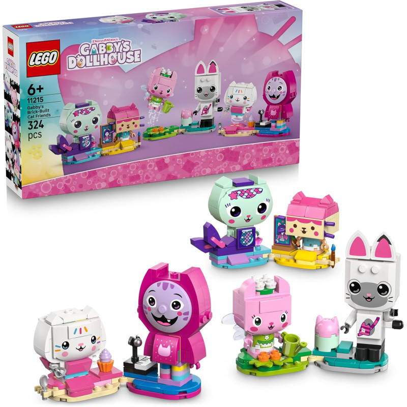 LEGO Gabby et la Maison Magique Les Gabbychats en Briques
