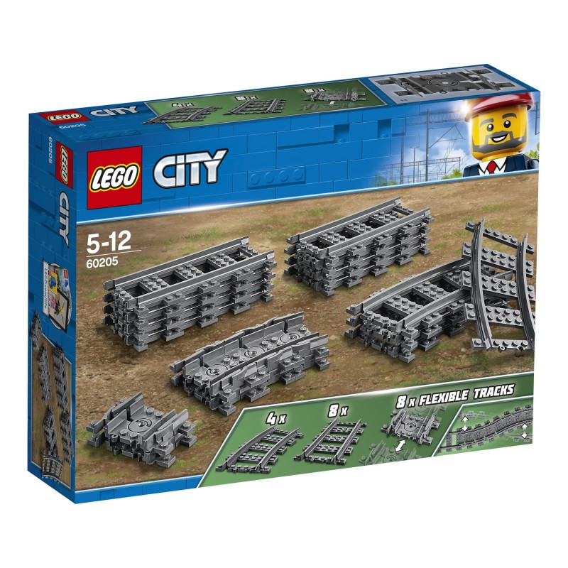 Lego City 60205 : Pack de rails