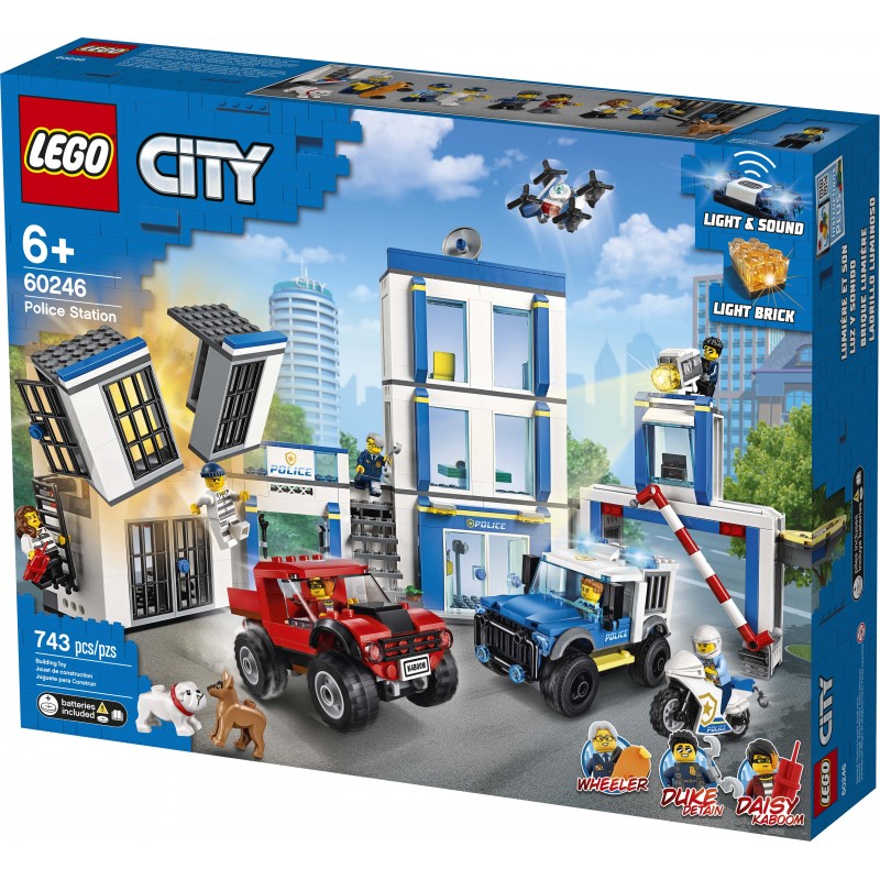 Lego City 60246 : Le commissariat de police