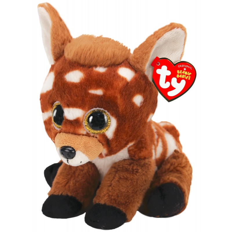 Beanie Babies - Peluche Buckley le renne 15 cm