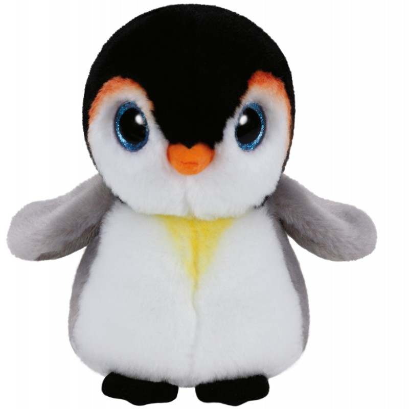 Beanie Babies - Peluche Pongo Le Pingouin 15 cm