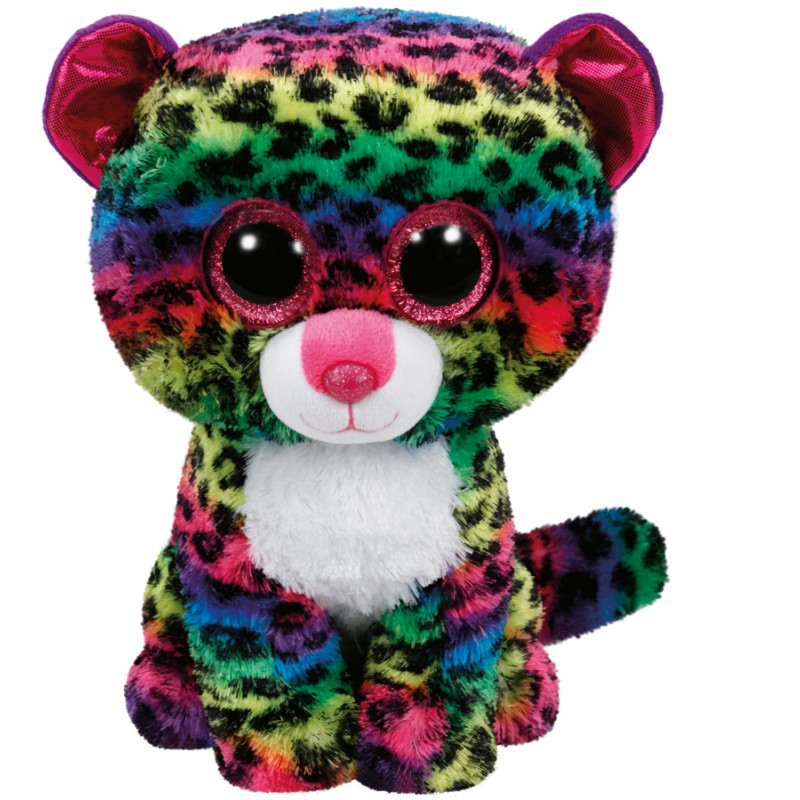 Beanie Boo's - Peluche Dotty Léopard 15 cm