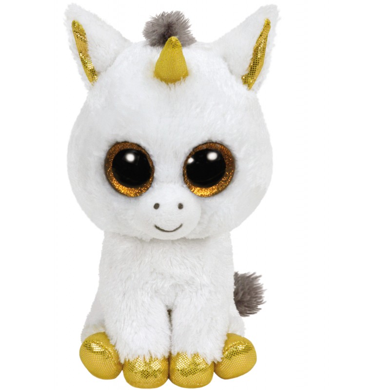 Beanie Boo'S - Peluche Pegasus la licorne 25 cm