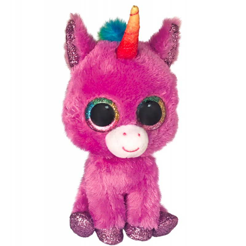 Beanie Boo's - Peluche Rosette la licorne 15 cm