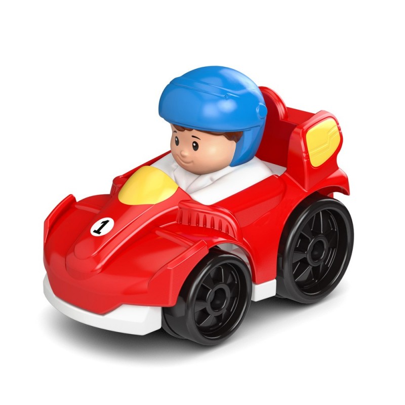 Little people wheeli - voiture de course rouge